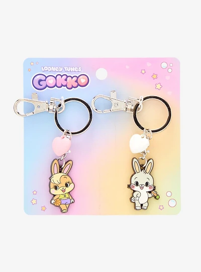 Looney Tunes Gokko Bugs Bunny & Lola Keychain Set — BoxLunch Exclusive