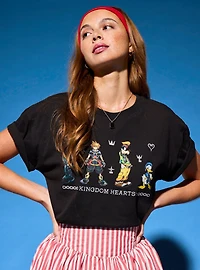 Disney Kingdom Hearts Characters Women's T-Shirt - BoxLunch Exclusive