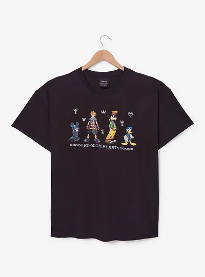 Disney Kingdom Hearts Characters Women's Plus T-Shirt - BoxLunch Exclusive
