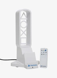 Paladone PlayStation Logo Lumistand Pro 3-in-1 Charging & Tech Accessory Stand with Light