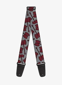 Adventure Time Marcelines Axe Bass Scattered Guitar Strap