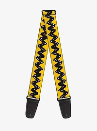Peanuts 75th Charlie Brown Zig Zag Stripe Guitar Strap