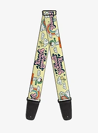 Peanuts Snoopy Flying Ace and Woodstock Groovy Quotes Guitar Strap