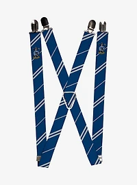 Harry Potter Ravenclaw Crest Stripe Suspenders