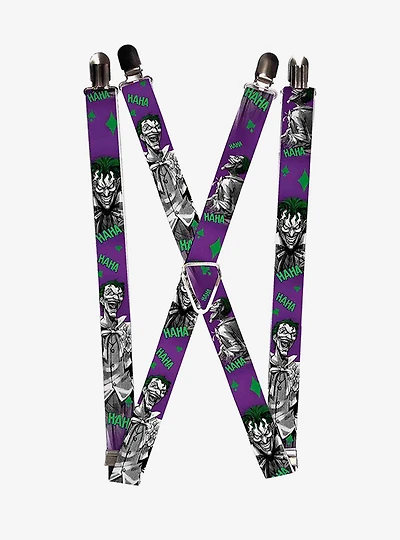 DC Comics The Joker Laughing Poses Haha Suspenders
