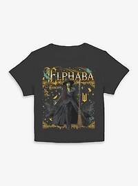 Wicked: For Good Elphaba Thropp Ornate Portrait Womens Baby T-Shirt BoxLunch Exclusive