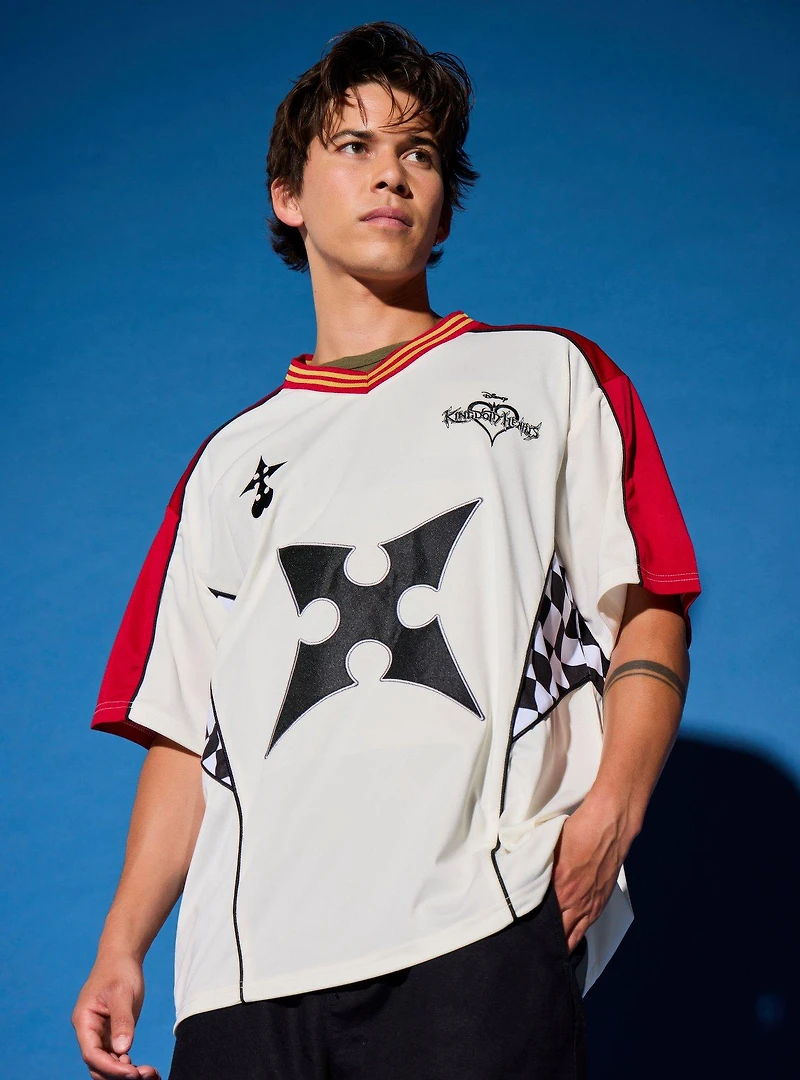 Disney Kingdom Hearts Light Roxas Football Jersey - BoxLunch Exclusive
