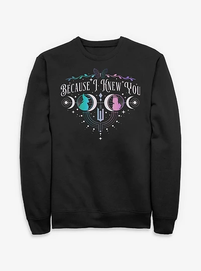 Wicked: For Good Because I Knew You Glinda & Elphaba Moon Stars Sweatshirt BoxLunch Exclusive