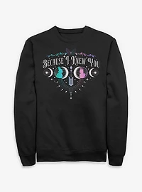 Wicked: For Good Because I Knew You Glinda & Elphaba Moon Stars Sweatshirt BoxLunch Exclusive
