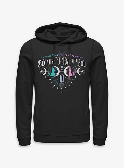 Wicked: For Good Because I Knew You Glinda & Elphaba Moon Stars Hoodie BoxLunch Exclusive
