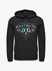 Wicked: For Good Because I Knew You Glinda & Elphaba Moon Stars Hoodie BoxLunch Exclusive