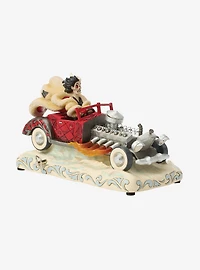 Disney Jim Shore Traditions Cruella Car Scene Musical Figurine