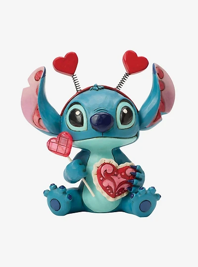 Disney Jim Shore Traditions Stitch Valentines Figurine
