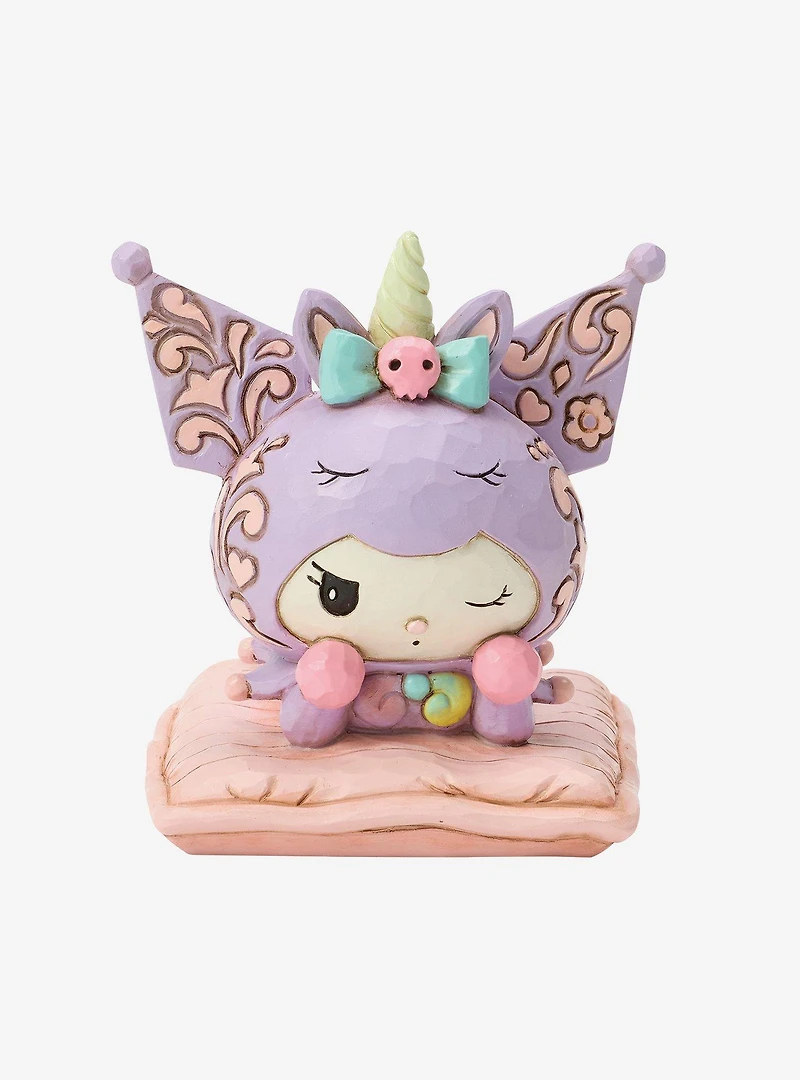 Jim Shore Sanrio Kuromi Unicorn Figurine