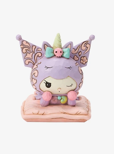 Jim Shore Sanrio Kuromi Unicorn Figurine