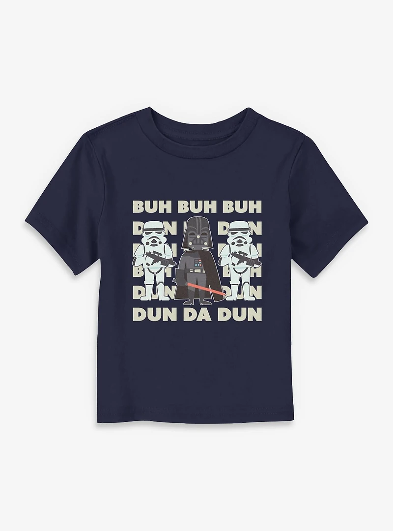 Star Wars The Imperial March Illustration Toddler T-Shirt