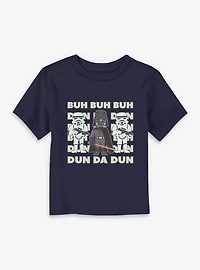Star Wars The Imperial March Illustration Toddler T-Shirt