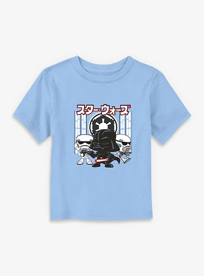 Star Wars Kanji Darkside Cartoon Toddler T-Shirt
