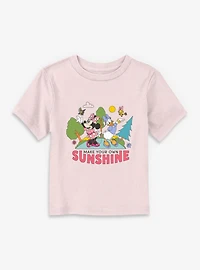 Disney Minnie Mouse & Friends Make Your Own Sunshine Toddler T-Shirt