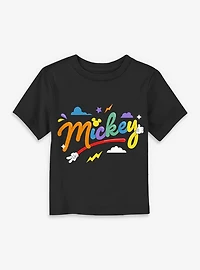 Disney Mickey Mouse Animal Balloon Logo Toddler T-Shirt