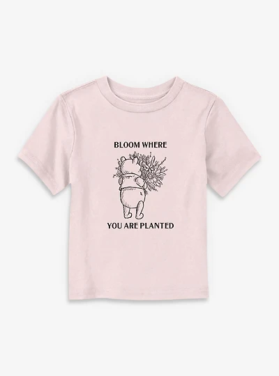 Disney Winnie The Pooh Bloom Where You Are Planted Toddler T-Shirt