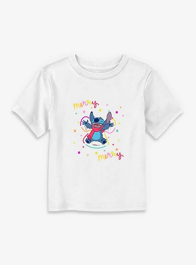 Disney Lilo & Stitch Merry Snow Angel Toddler T-Shirt