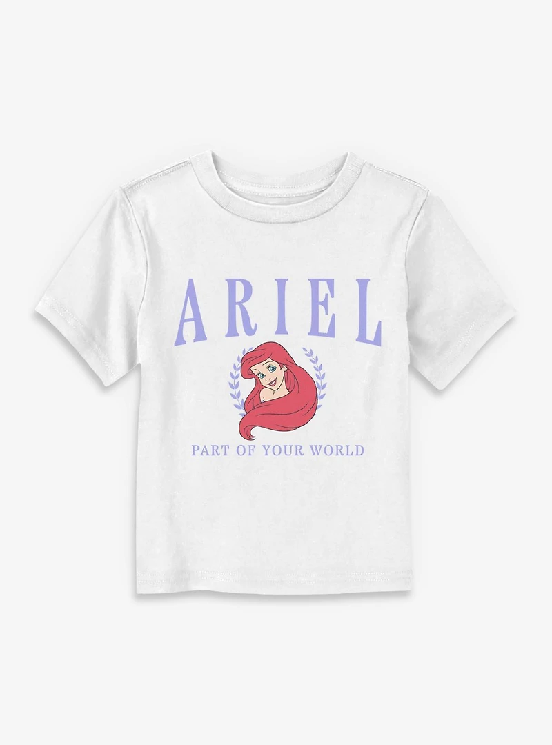 Disney Princesses Ariel Collegiate Toddler T-Shirt