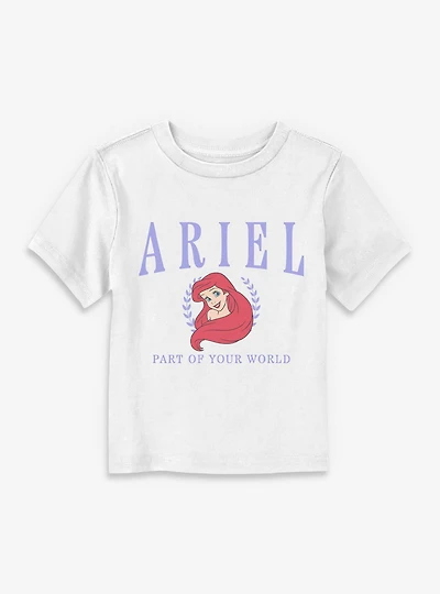 Disney Princesses Ariel Collegiate Toddler T-Shirt