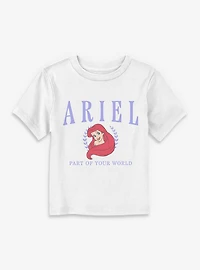 Disney Princesses Ariel Collegiate Toddler T-Shirt