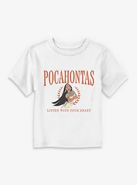 Disney Princesses Pocahontas Collegiate Toddler T-Shirt