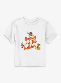 Disney Mickey Mouse Happy Ho Holiday Toddler T-Shirt