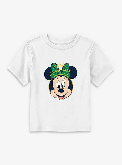 Disney Minnie Mouse Happy Christmas Ears Toddler T-Shirt