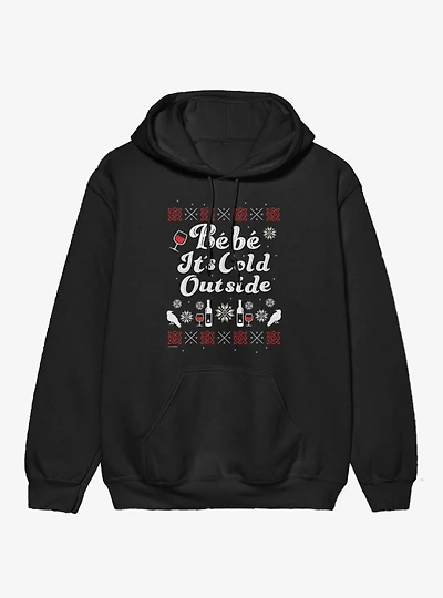 Schitts Creek Bebe It's Cold Outside Festive Hoodie
