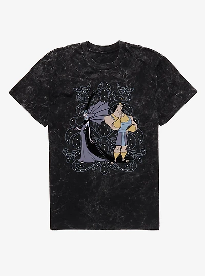 Emperor New Groove Yzma and Kronk Grunge Mineral Wash T-Shirt