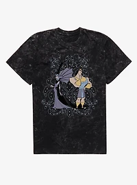 Emperor New Groove Yzma and Kronk Grunge Mineral Wash T-Shirt