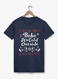 Schitts Creek Bebe It's Cold Outside Festive T-Shirt
