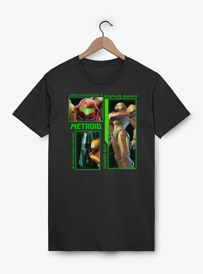 Nintendo Samus Specs T-Shirt