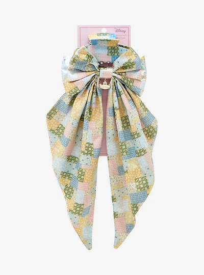 Disney Princess Patchwork Quilt Hair Bow & Claw Clip Set — BoxLunch Exclusive