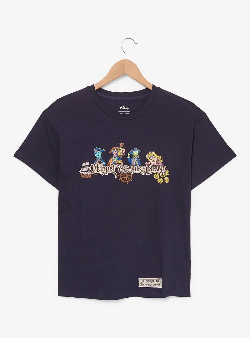 Muppet Treasure Island Embroidered Women's Plus T-Shirt - BoxLunch Exclusive