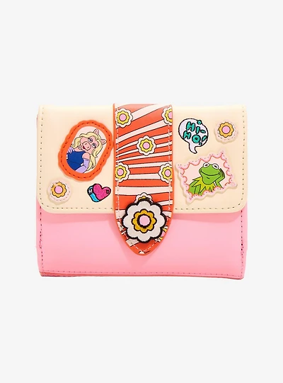 The Muppets Kermit & Miss Piggy Patch Wallet — BoxLunch Exclusive