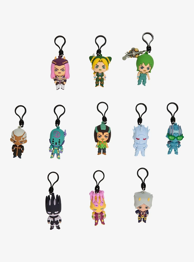 JoJo's Bizarre Adventure: Stone Ocean Characters Blind Bag Figural Bag Clip