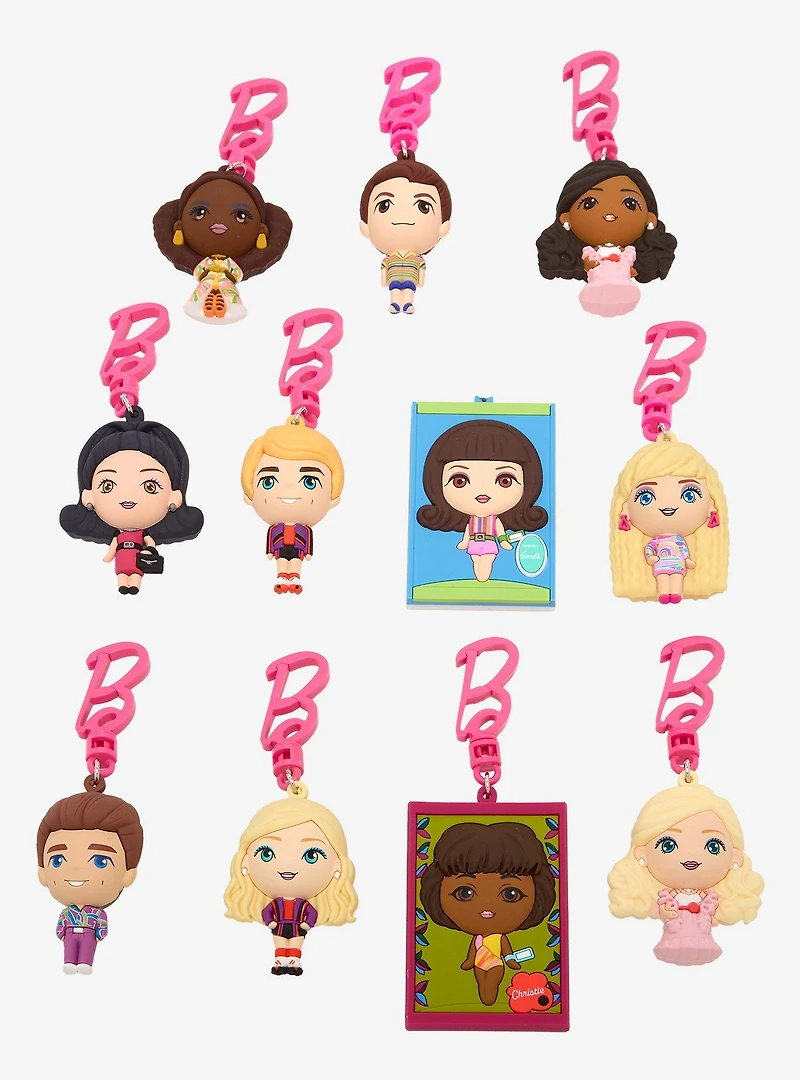 Barbie Series 5 Characters Blind Bag Figural Bag Clip