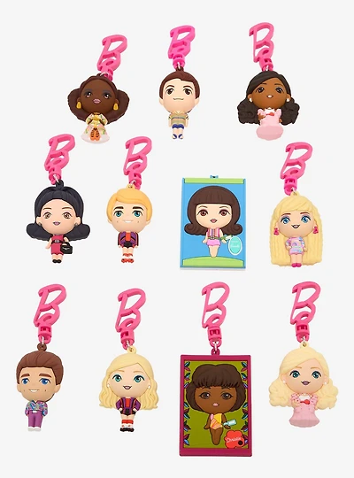 Barbie Series 5 Characters Blind Bag Figural Bag Clip