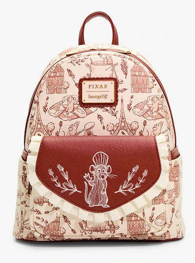 Loungefly Disney Pixar Ratatouille Scenic Allover Print Mini Backpack - BoxLunch Exclusive