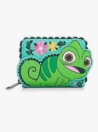 Loungefly Disney Tangled Pascal Floral Wallet- BoxLunch Exclusive