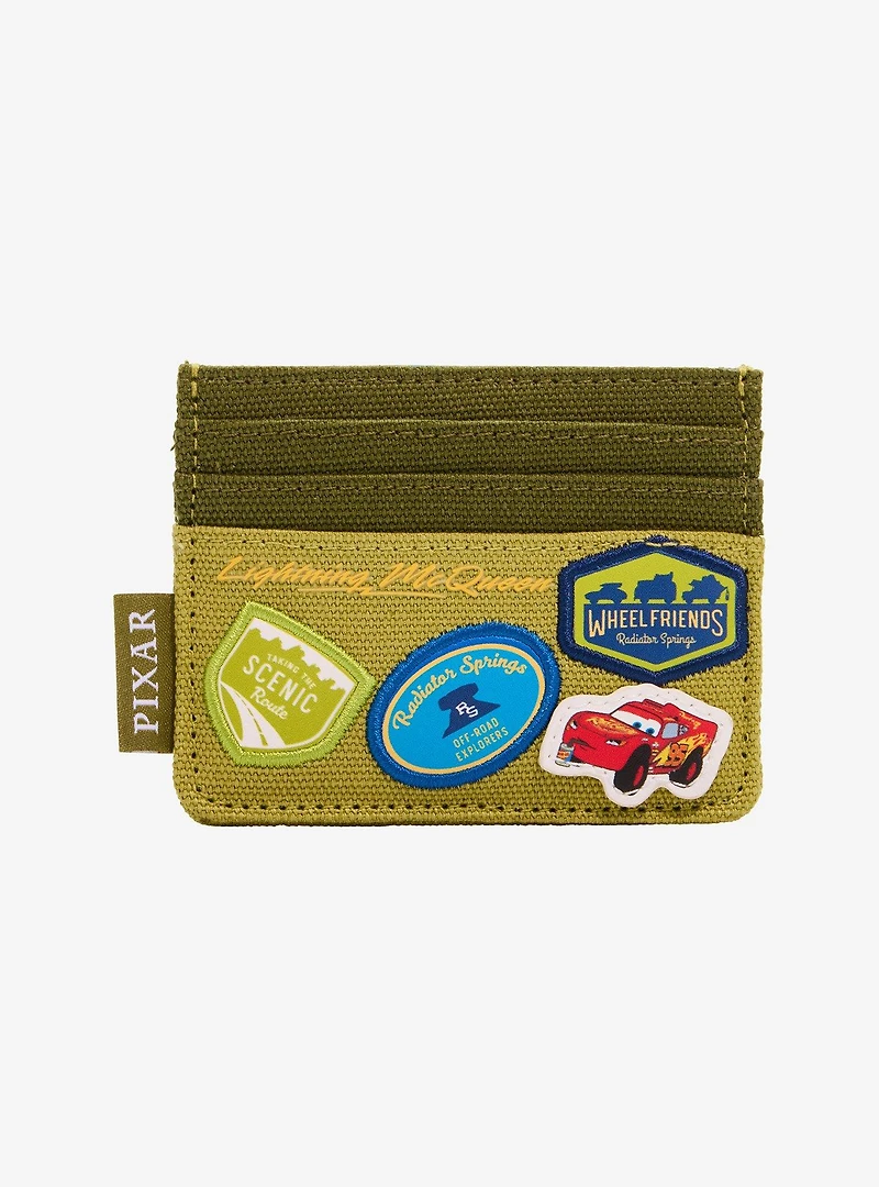 Loungefly Disney Pixar Cars Patches Cardholder — BoxLunch Exclusive