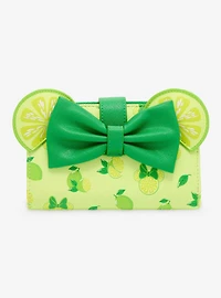 Loungefly Disney Minnie Mouse Key Lime Scented Wallet - BoxLunch Exclusive