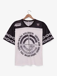 WWE John Cena Chain-Gang Soldier Mesh Football Jersey - BoxLunch Exclusive