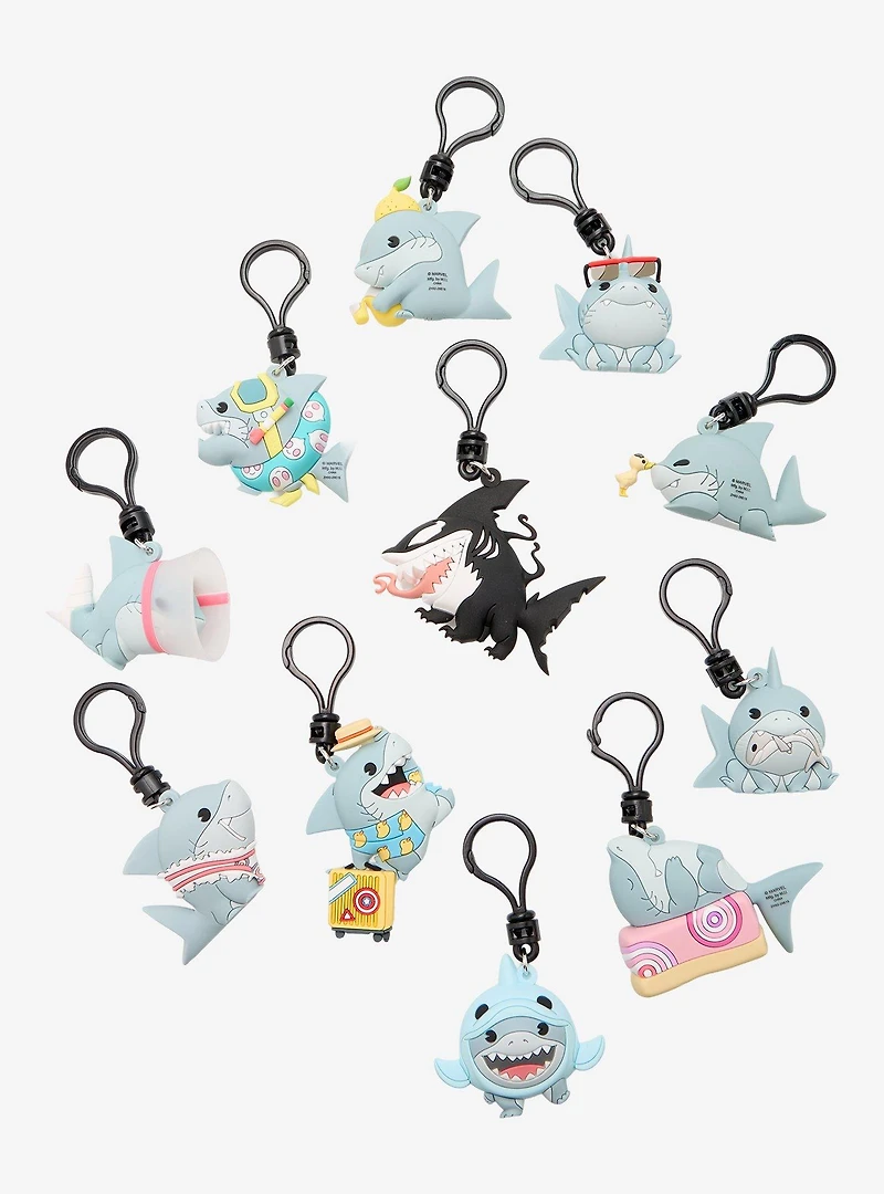 Marvel Rivals Jeff The Land Shark Blind Bag Figural Bag Clip