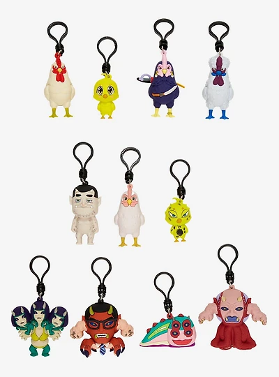 Rooster Fighter Series 1 Blind Bag Figural Bag Clip